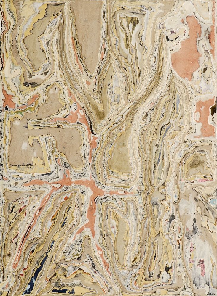Bez názvu, 1961, stratifie, 44 x 32 cm