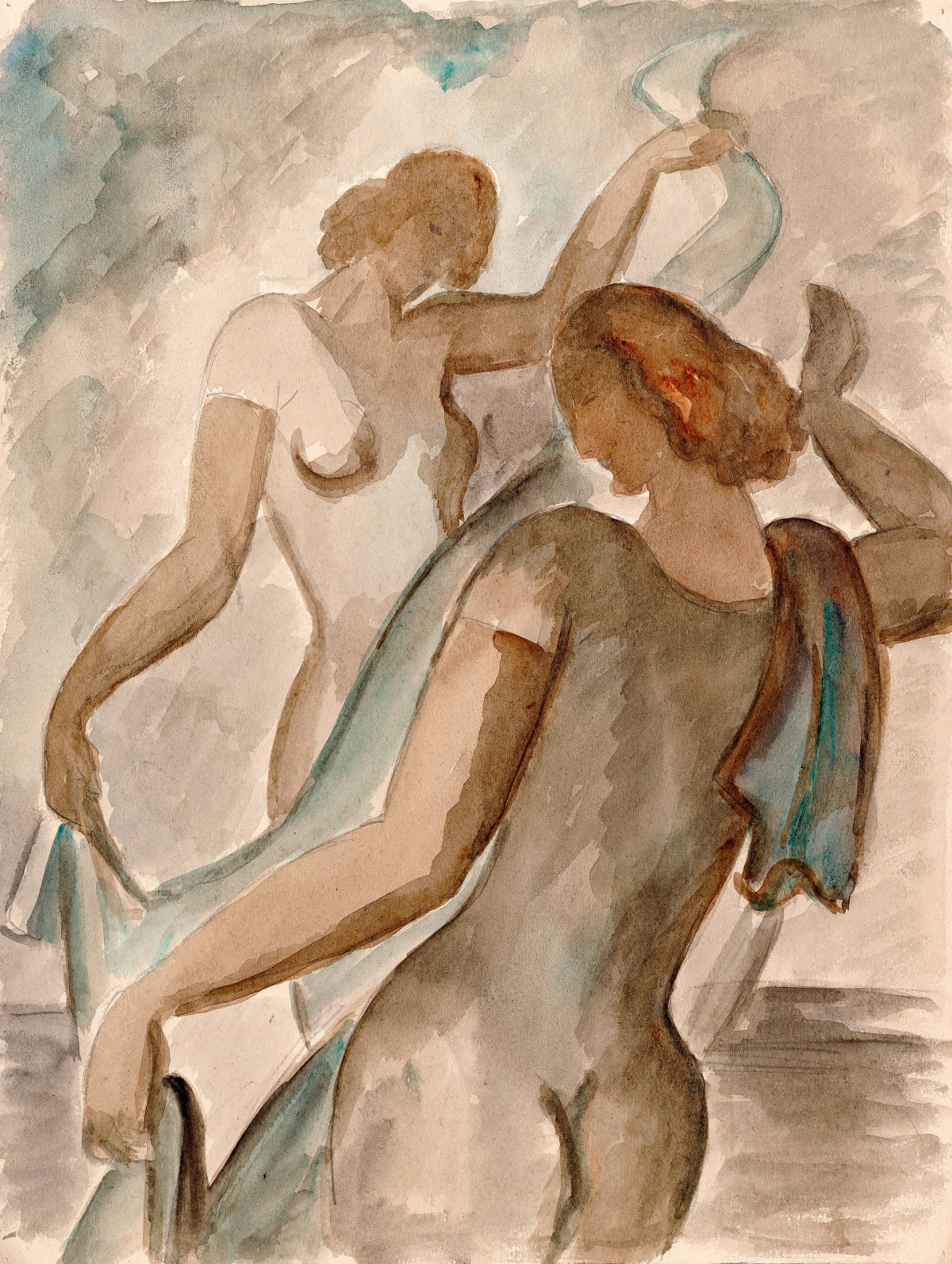 Jaroslav Král: Dvě tančící postavy, 1940