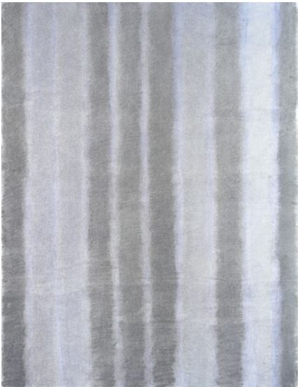 Jitka Svobodová: Záclony 7, 2015, pastel, papír, 170×130 cm