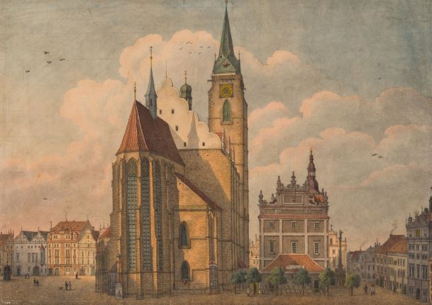 Vincenc Morstadt, Kostel sv. Bartoloměje v Plzni, 1818