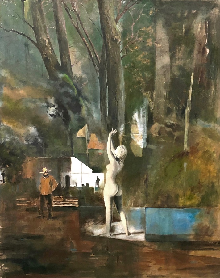 Richard Kočí, Eldorado, olej na plátně, 2023