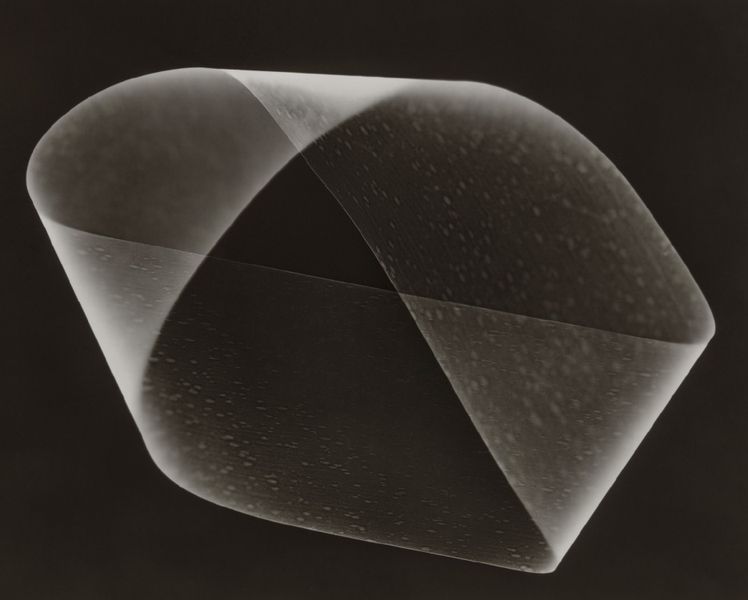 Ondřej Přibyl: Möbius – dva povrchy, fotogram, 19x25 cm