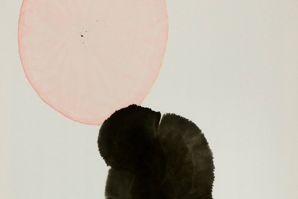 Petr Nikl, Samovolnosti, 2018, čínská tuš, inkoust, rýžový papír na plátně