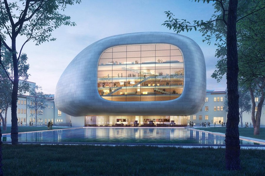 Steven Holl: Design of a new concert hall building in Ostrava
