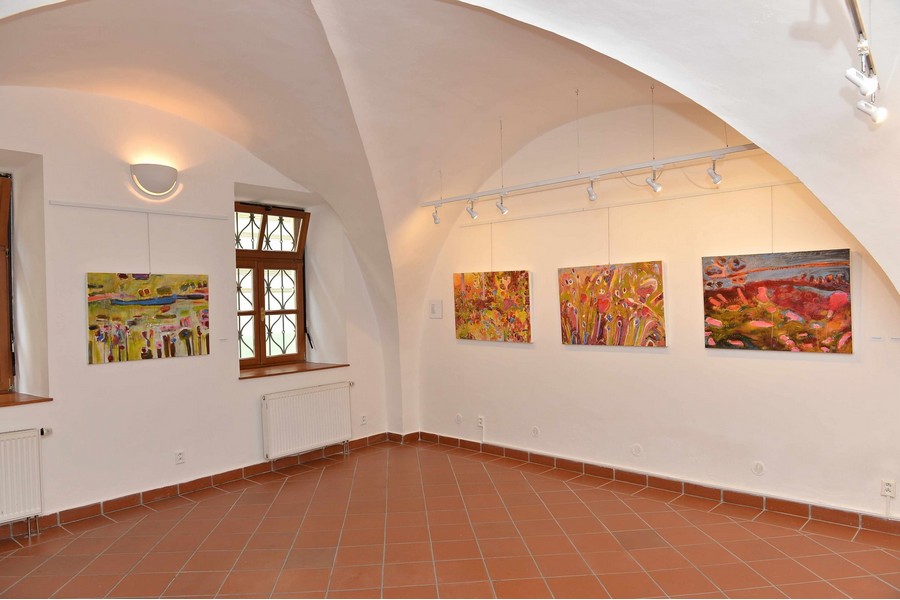 Pohled do expozice, zdroj:Táborské městské galerie - Galerie U Radnice