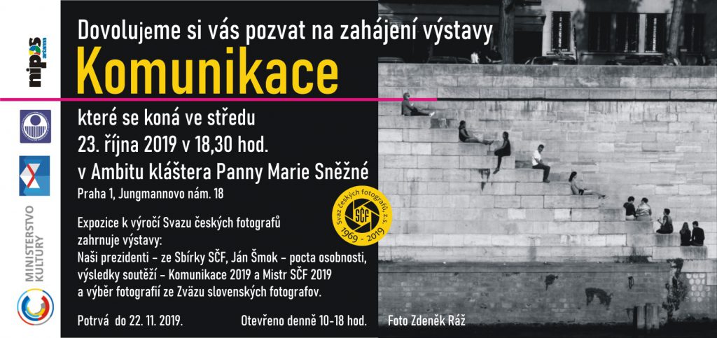 Expozice k výročí Svazu českých fotografů 1979-2019